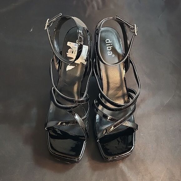 BRAND NEW DIBA MULTI-STRAP BLOCK-HEEL ADJUSTABLE BUCKLE WOMEN'S SANDAL G1 - Picture 3 of 16